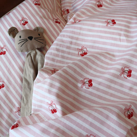 nuuroo By Mats - Junior bed linen Sengetøj Cherry bow