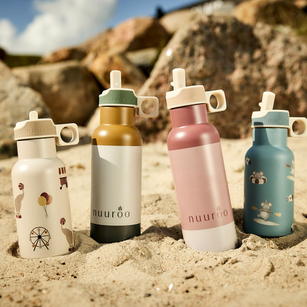 nuuroo Conrad waterbottle - 500 ml Water bottle Green mix