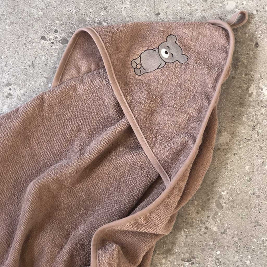 nuuroo Petu Petu - Mano håndklæde med hætte - stor Towel Teddy