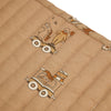 nuuroo Sofia quilted bed bumper Bed bumper Carnival train