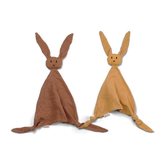 nuuroo Ado hugging cloth - 2 pack Hugging cloth Caramel Café / Golden Yellow