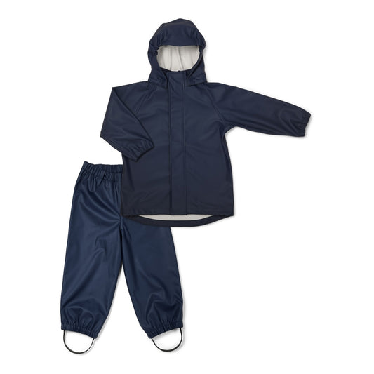 nuuroo Carla rain set - junior Rain wear Black Iris