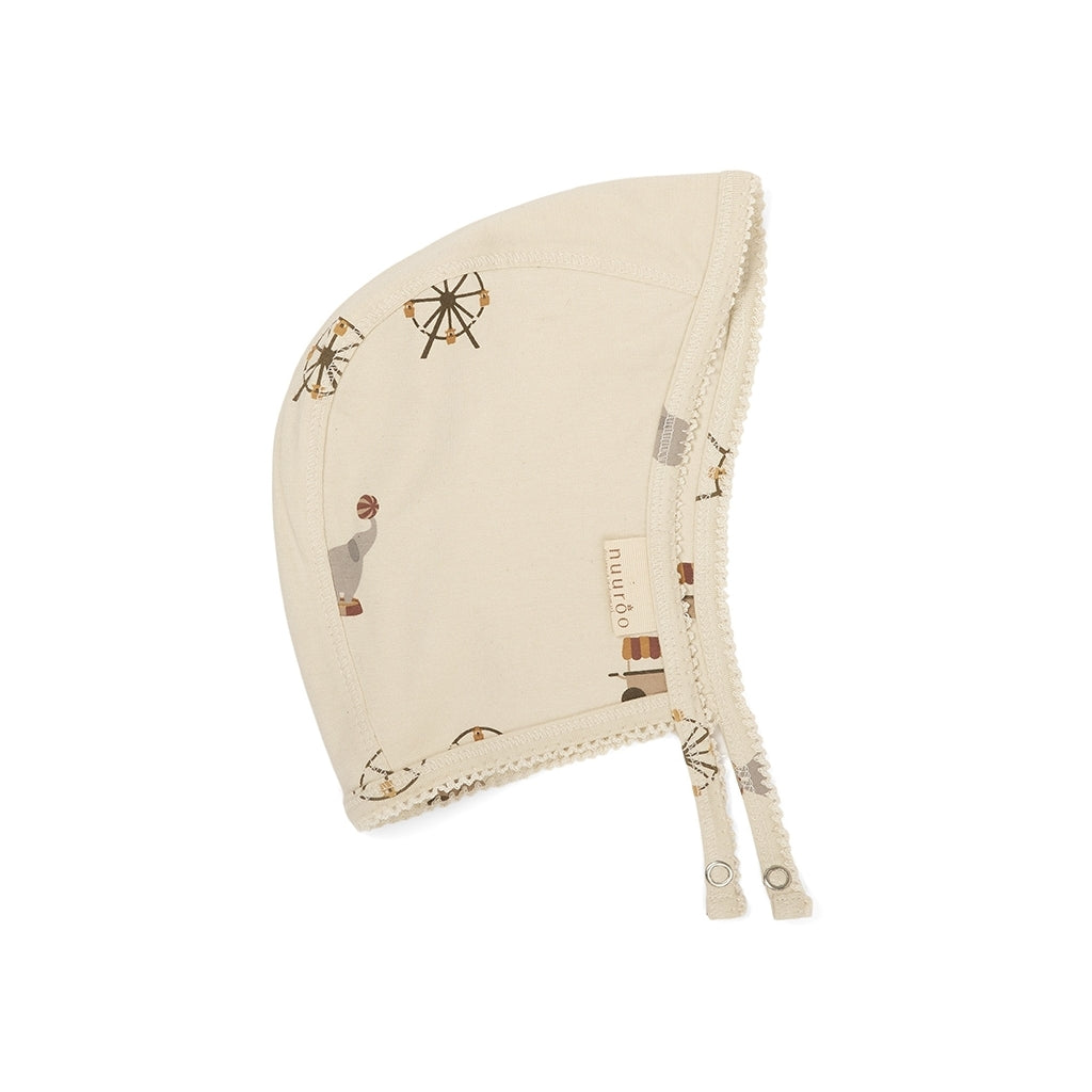 nuuroo Clara jersey bonnet Bonnet Creme - Circus