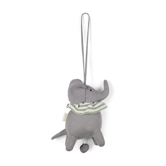 nuuroo Elisa music elephant Rattle Grey - Green