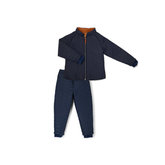 nuuroo Liv thermo set - mini Thermo wear Black Iris
