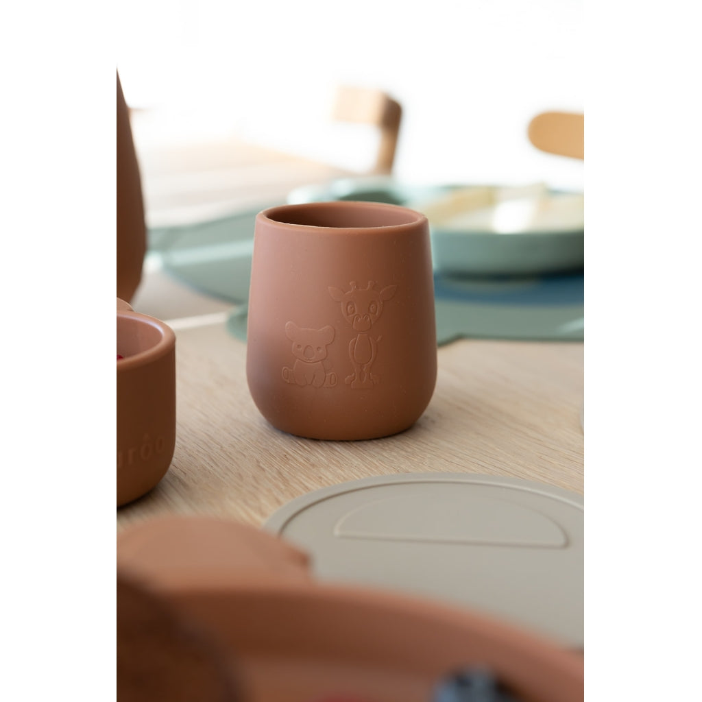 nuuroo Abel toodler silicone cup - 2 pack Cup Caramel Café