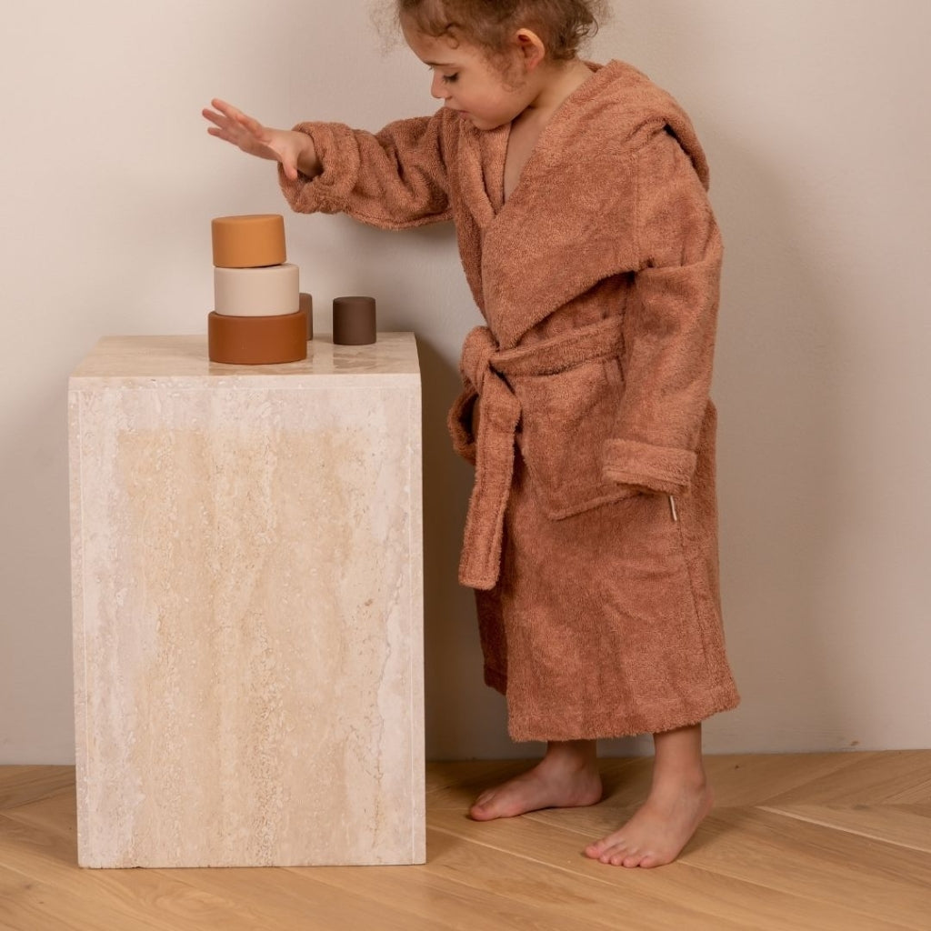 nuuroo Achaia terry bathrobe Towel Cork