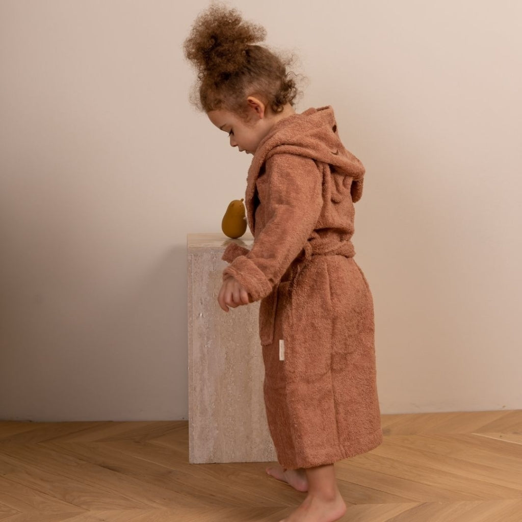nuuroo Achaia terry bathrobe Towel Cork