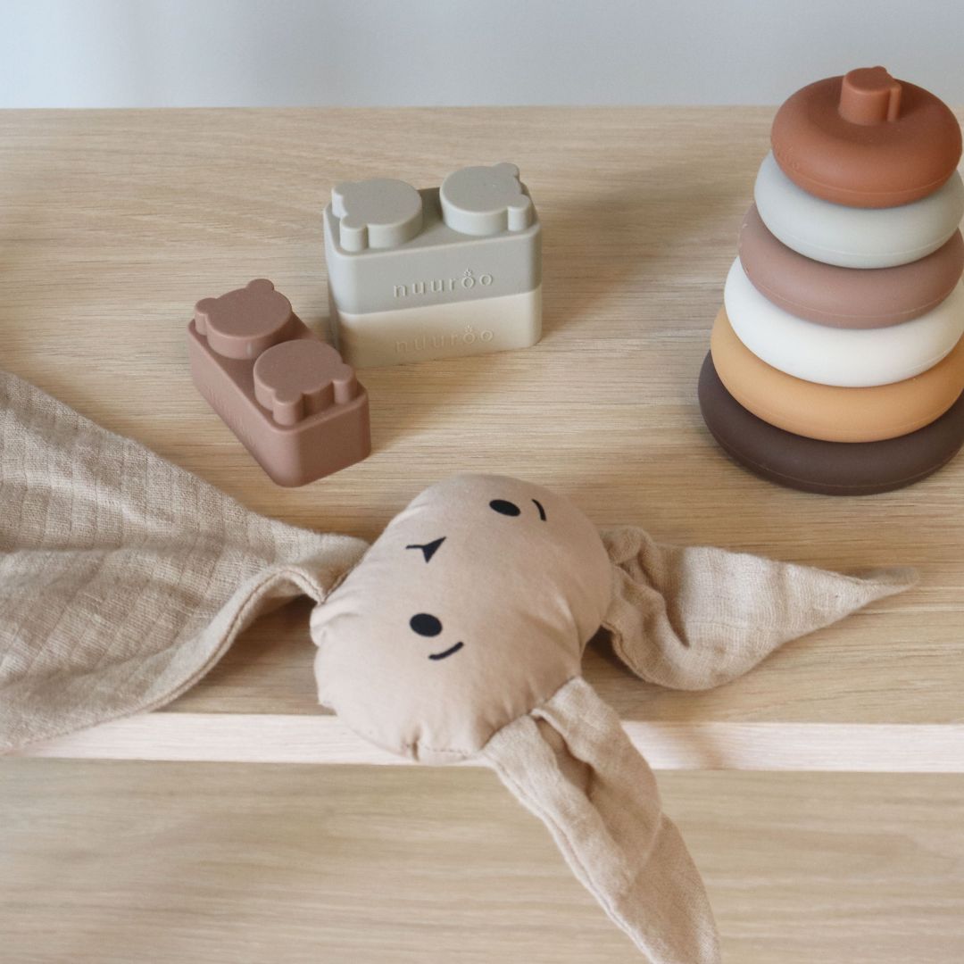 nuuroo Ado hugging cloth - 2 pack Hugging cloth Light brown / Sand