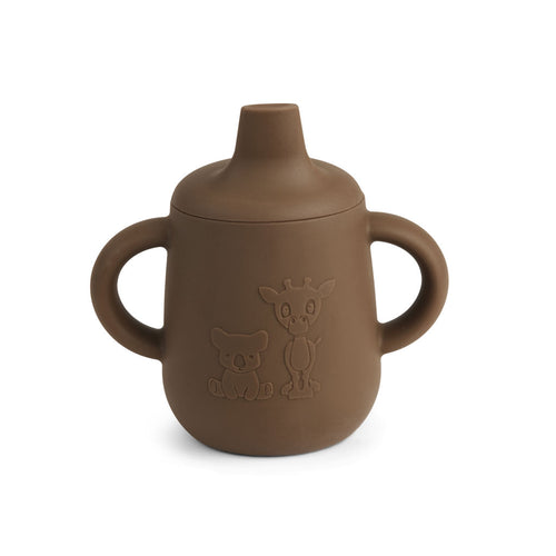 nuuroo Aiko silicone cup with sippy lid Cup Acorn