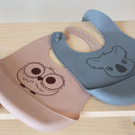 nuuroo Alfie silicone bib - 2 pack Bib Woodrose