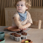 nuuroo Anan silicone baking tin - 2 pack  Cobblestone