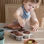 nuuroo Anan silicone baking tin - 2 pack  Cobblestone