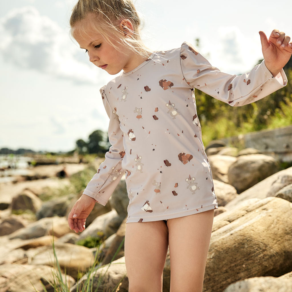 nuuroo Anne Tee LS Swimwear Unicorn