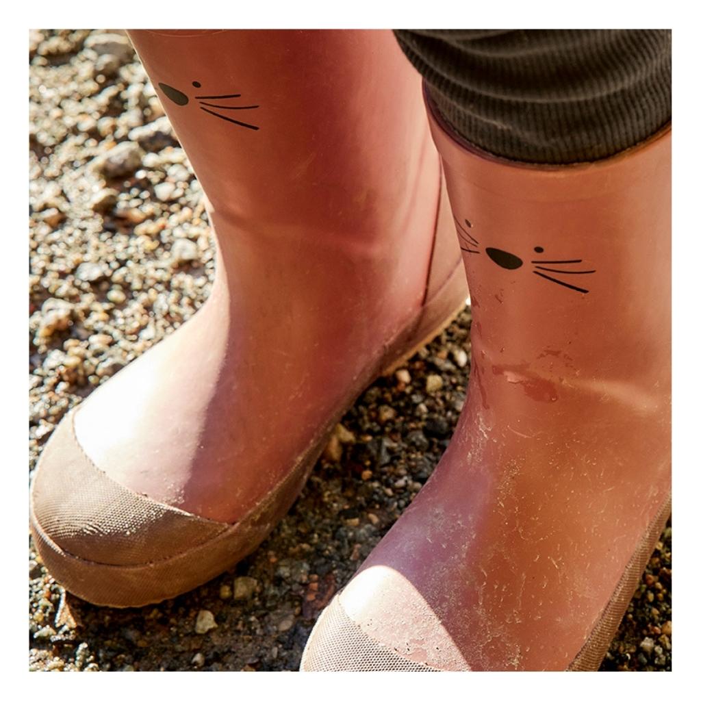 nuuroo Anton animal rubber boots Rubber boots Mahogany