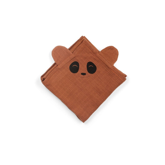 nuuroo Bjørk hugging muslin cloth - 2 pack Muslin cloth Caramel Café