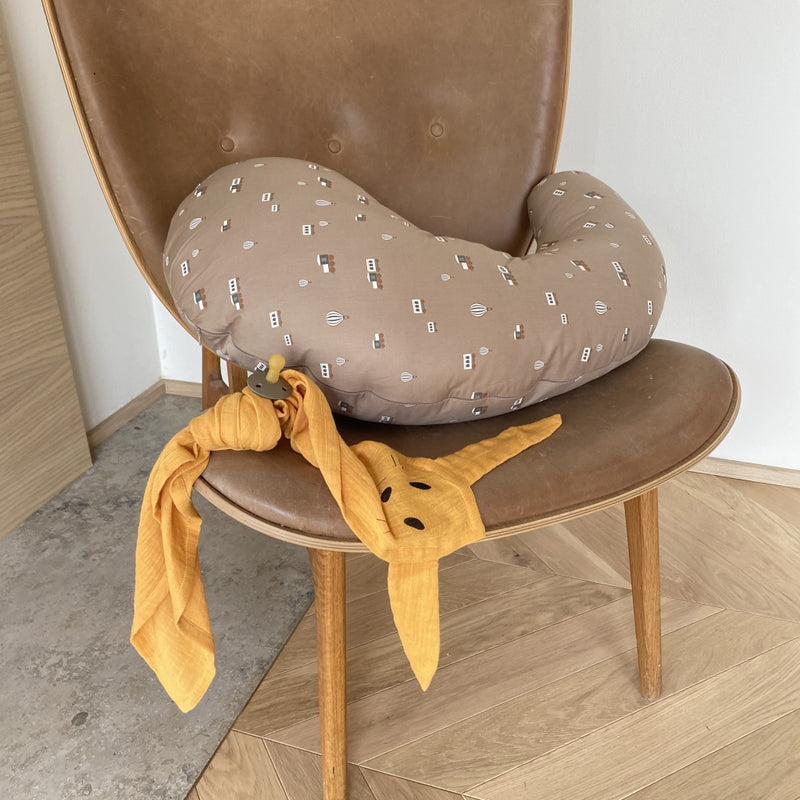 nuuroo Bjørk hugging muslin cloth - 2 pack Muslin cloth Golden Yellow