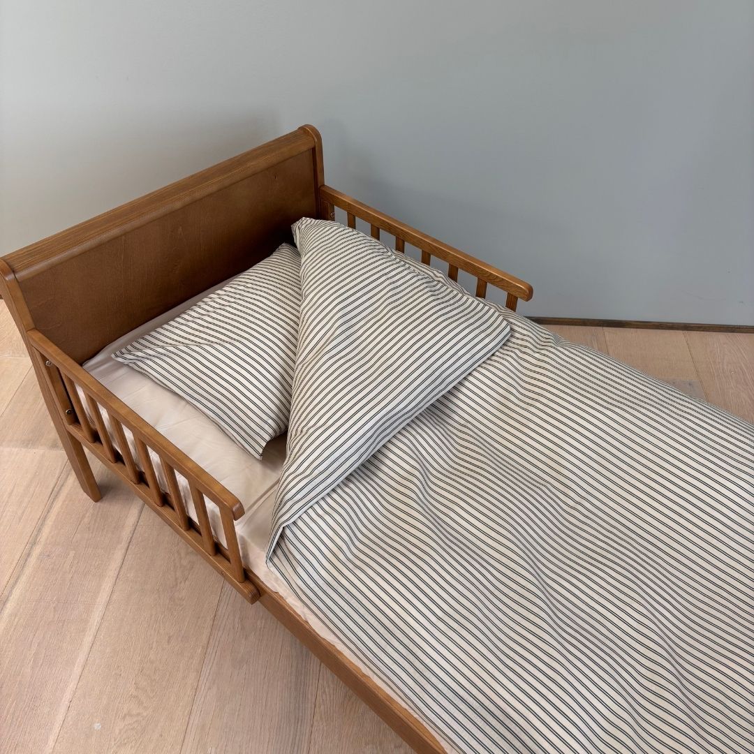 nuuroo By Mats - Baby bed linen Bed linen Green Double Stripe