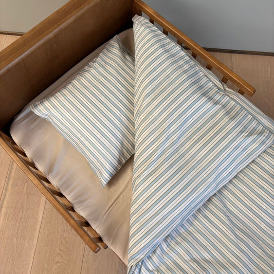 nuuroo By Mats - Baby bed linen Bed linen Sky Blue Stripe