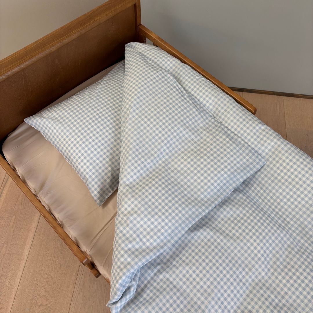 nuuroo By Mats - Baby bed linen Sengetøj Blue Check