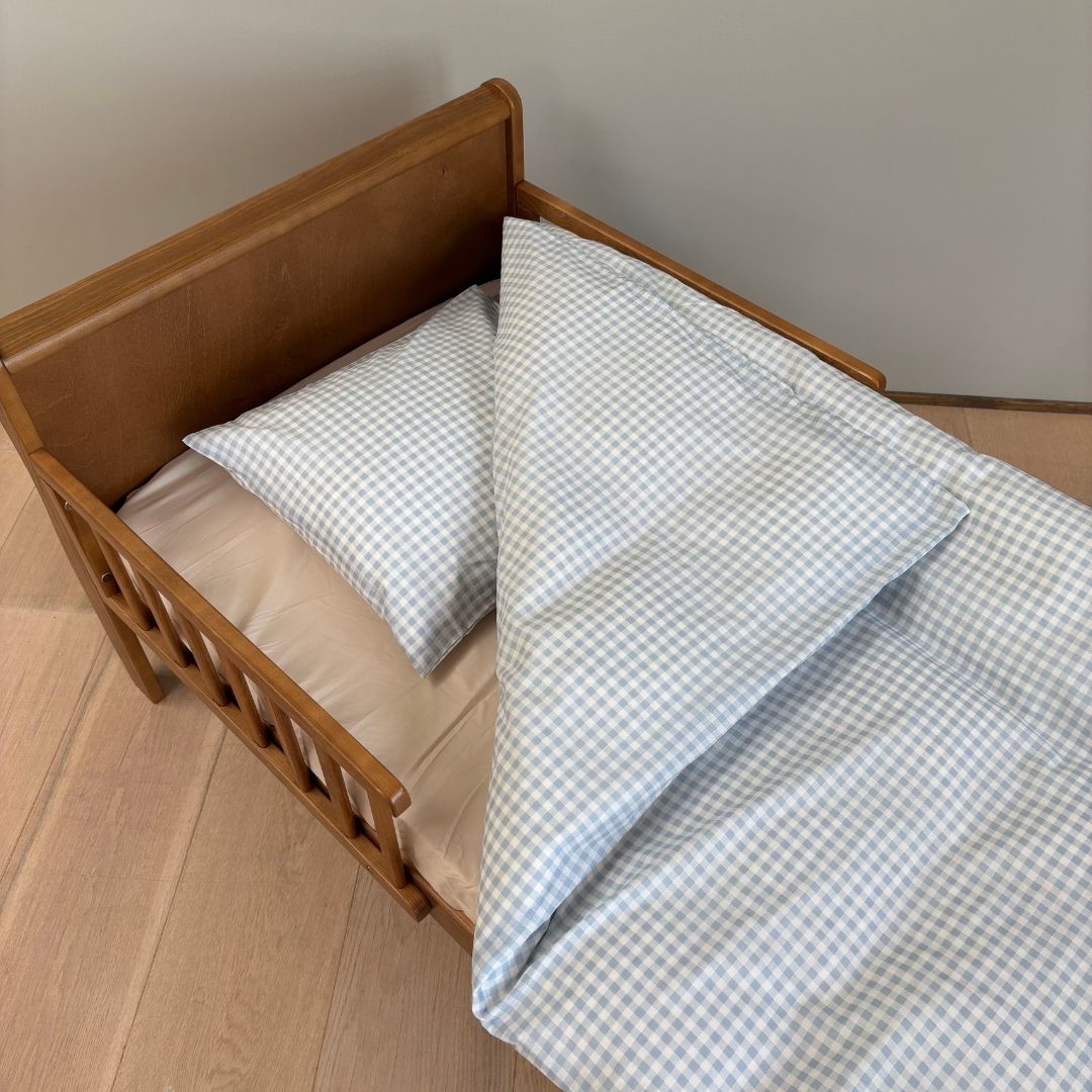 nuuroo By Mats - Baby bed linen Sengetøj Blue Check