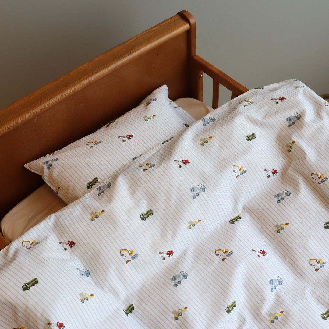 nuuroo By Mats - Baby bed linen Sengetøj Excavators