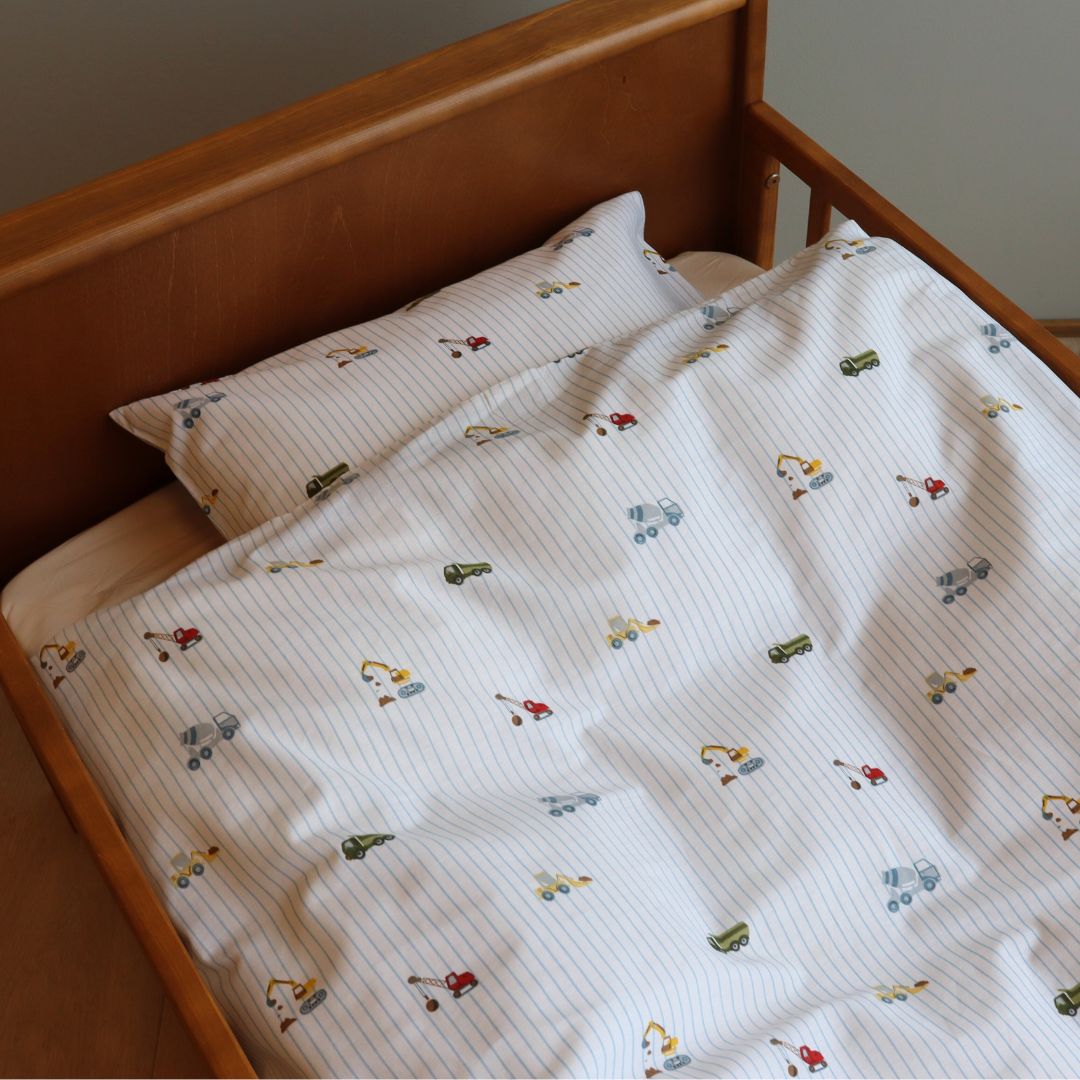 nuuroo By Mats - Baby bed linen Sengetøj Excavators