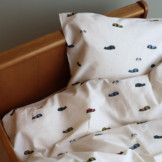 nuuroo By Mats - Baby bed linen Sengetøj Race cars