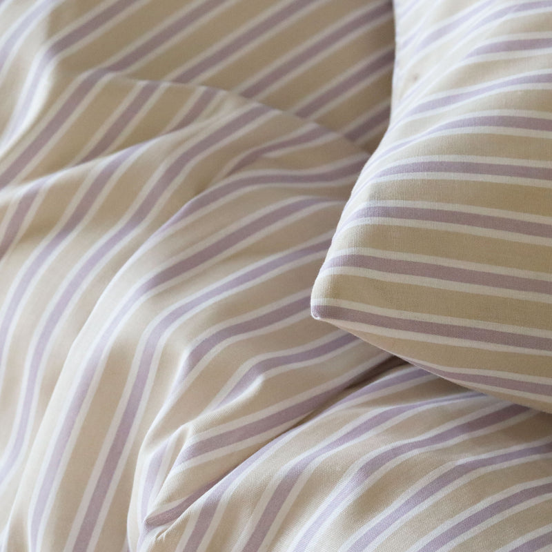 nuuroo By Mats - Junior bed linen Bed linen Lavender Stripe