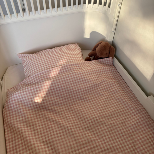 nuuroo By Mats - Junior bed linen Bed linen Blush Check
