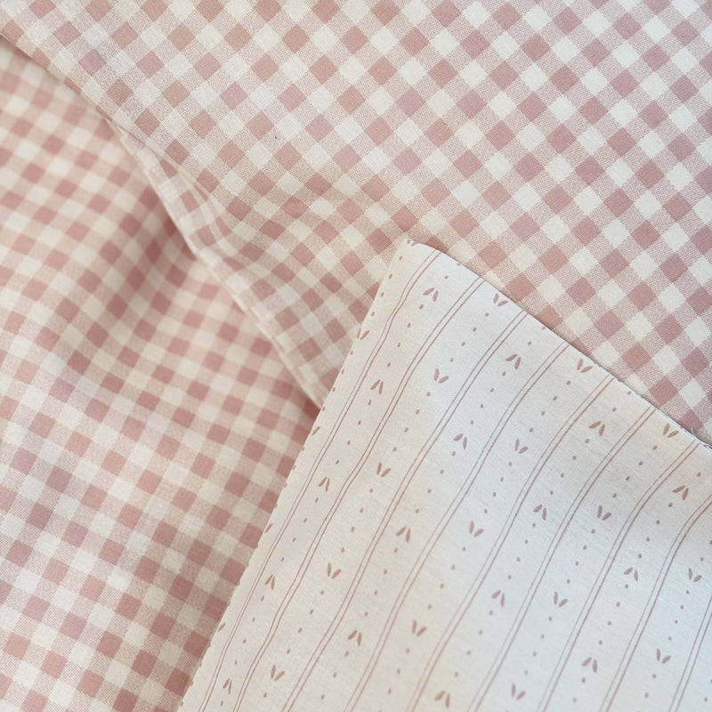 nuuroo By Mats - Junior bed linen Bed linen Blush Check