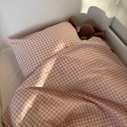 nuuroo By Mats - Junior bed linen Bed linen Blush Check