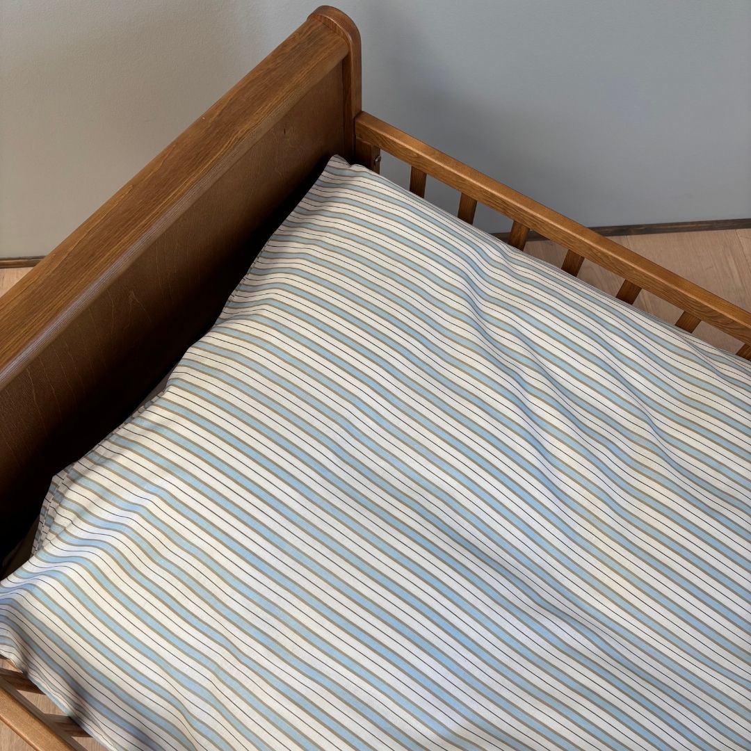 nuuroo By Mats - Junior bed linen Bed linen Sky Blue Stripe