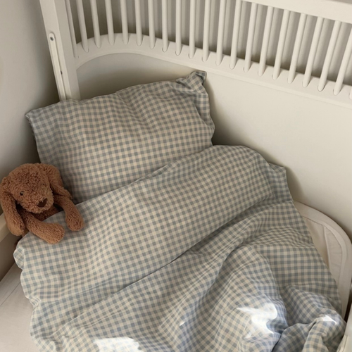 nuuroo By Mats - Junior bed linen Bed linen Blue Check