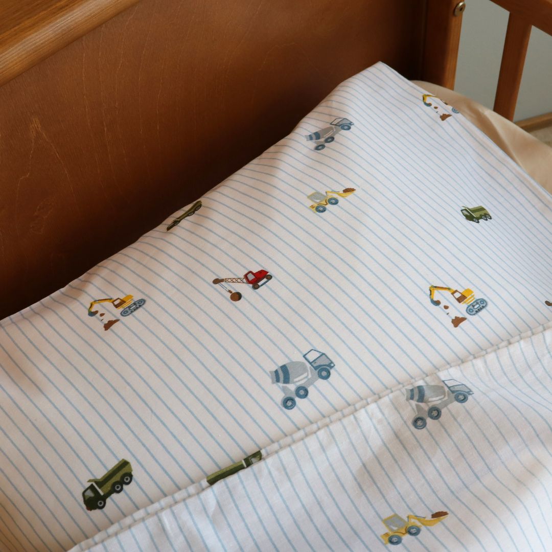 nuuroo By Mats - Junior bed linen Sengetøj Excavators