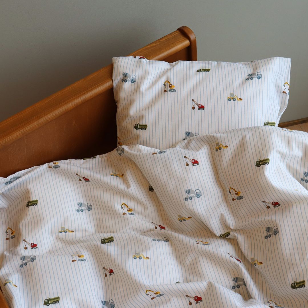 nuuroo By Mats - Junior bed linen Sengetøj Excavators