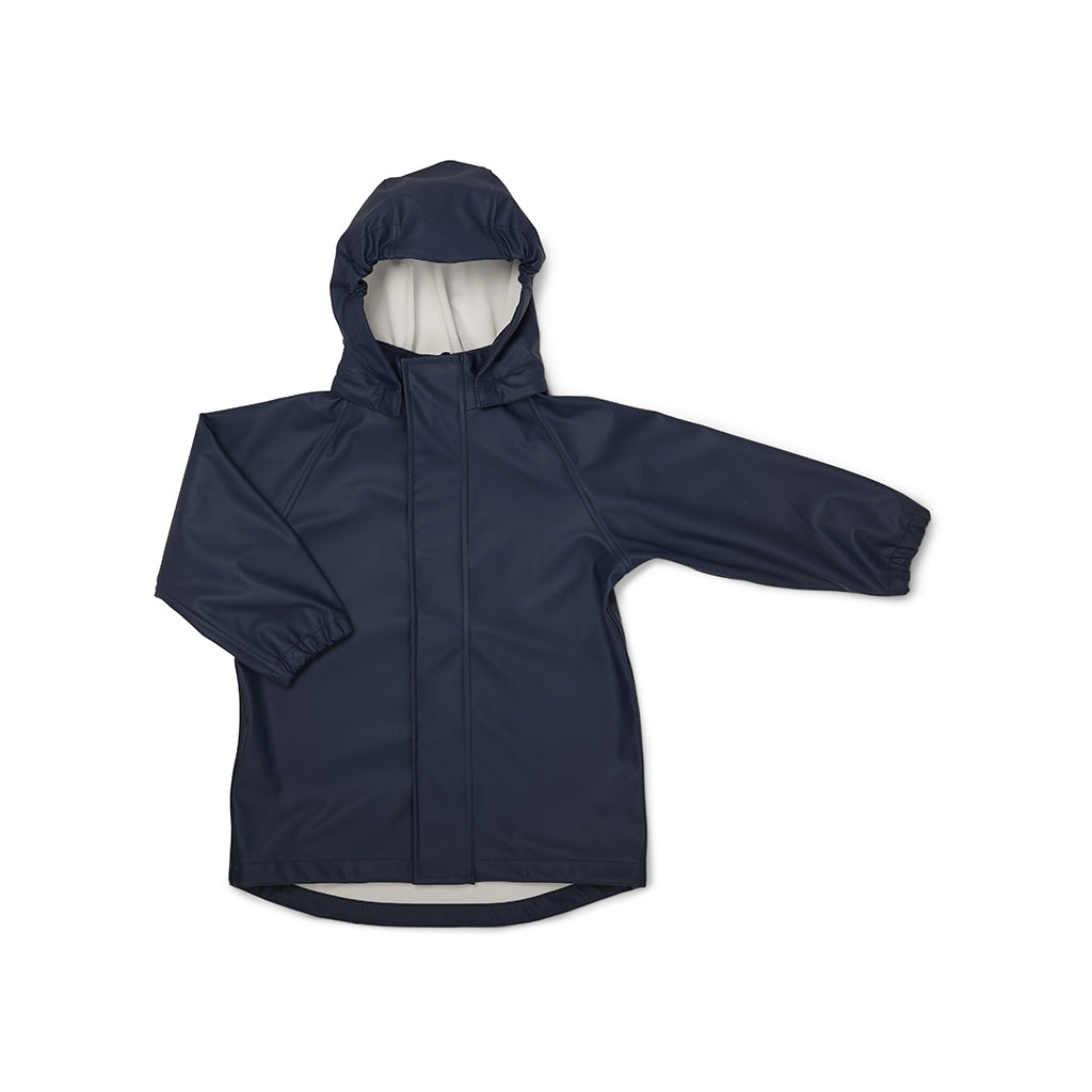 nuuroo Carla rain set - mini Rain wear Black Iris
