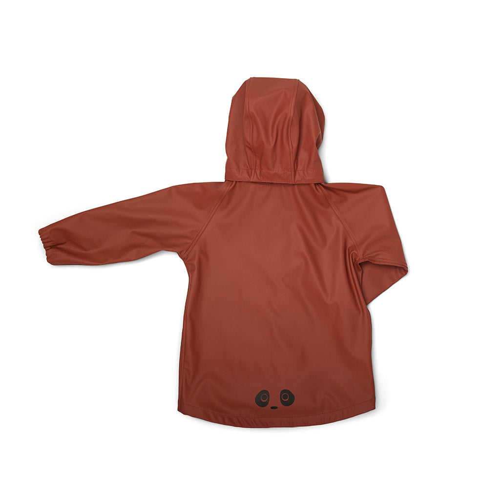 nuuroo Carla rain set - mini Rain wear Mahogany