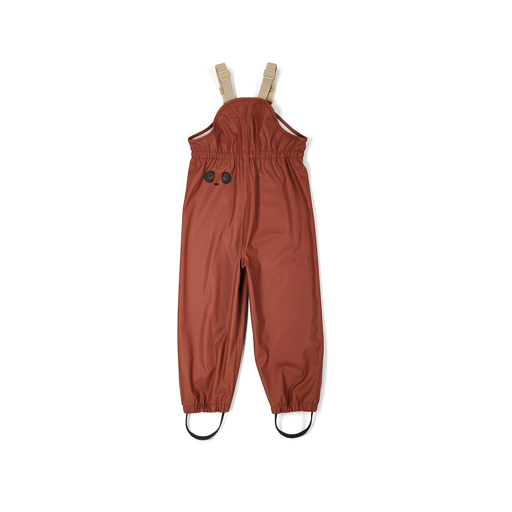 nuuroo Carla rain set - mini Rain wear Mahogany