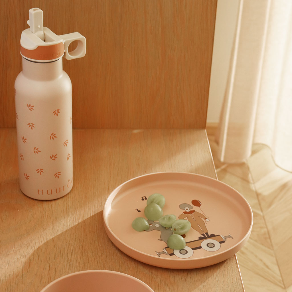 nuuroo Conrad waterbottle - 500 ml Water bottle Cork leaf