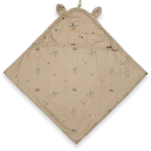 nuuroo Danila baby muslin towel Towel Beige surfer