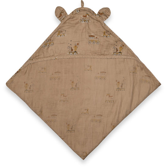 nuuroo Danila baby muslin towel Towel Carnival train