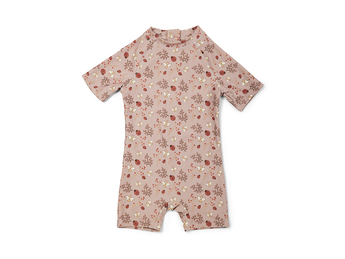 nuuroo Dia swim jumpsuit Swimwear Sand - Flower bee