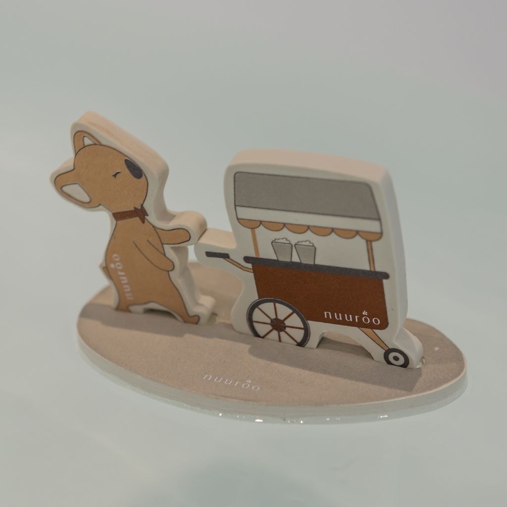 nuuroo Elis foam bath toy 10 pcs Toy Cream carnival train