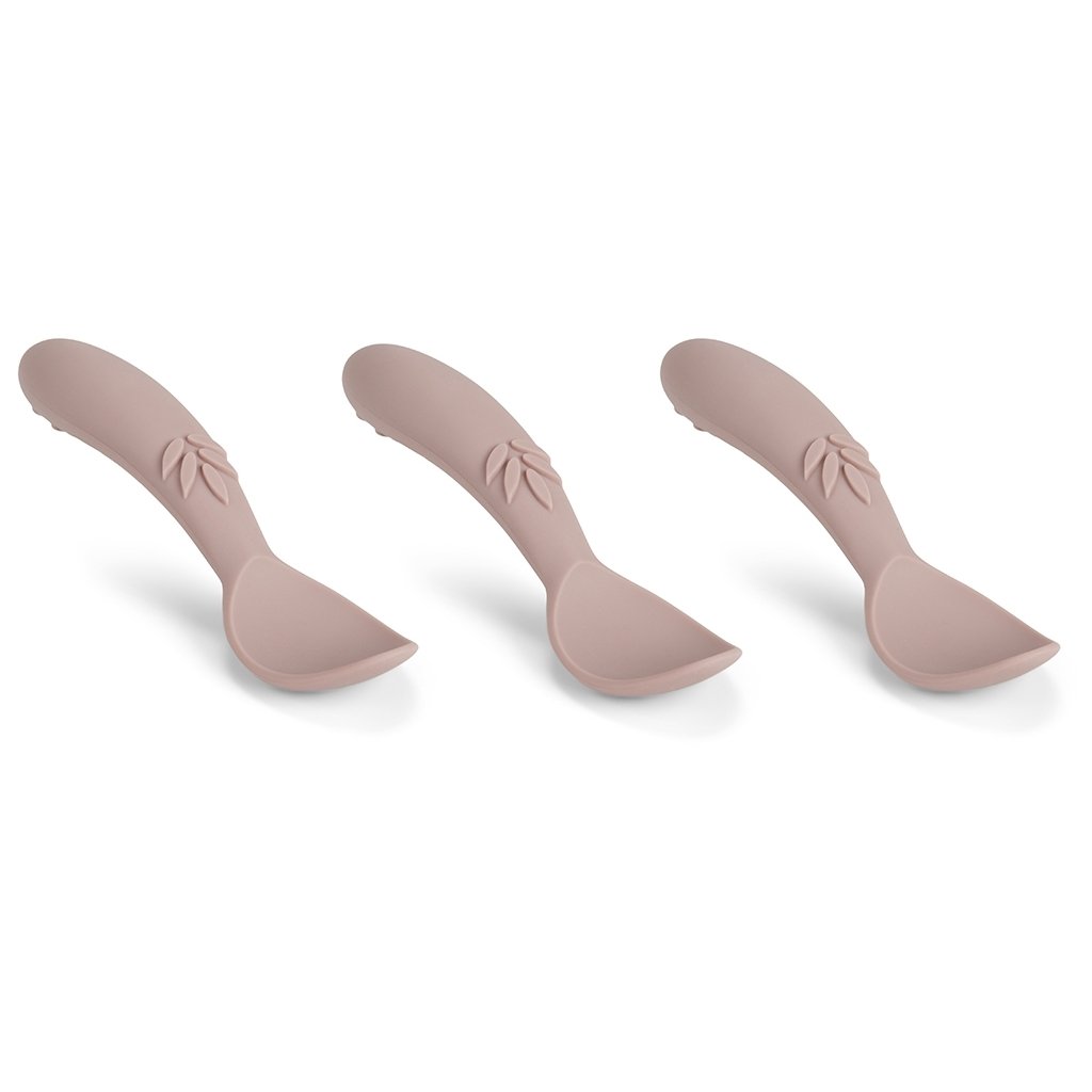 nuuroo Ella silicone spoon - 3 pack Bestik Woodrose