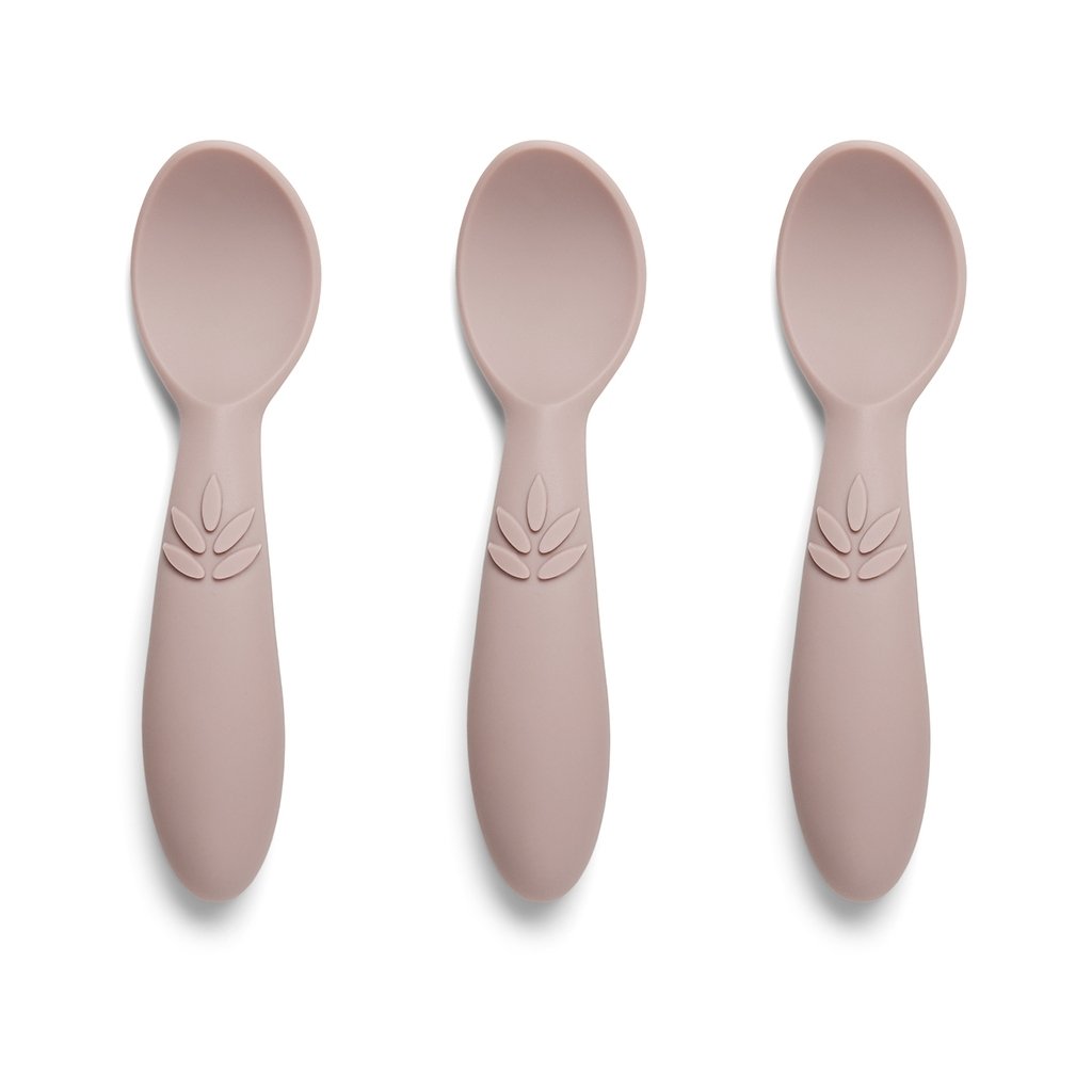 nuuroo Ella silicone spoon - 3 pack Bestik Woodrose