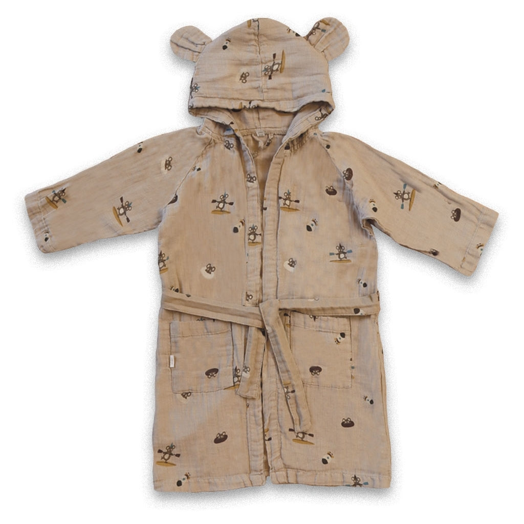 nuuroo Erin muslin bathrobe Bathrobe Beige surfer