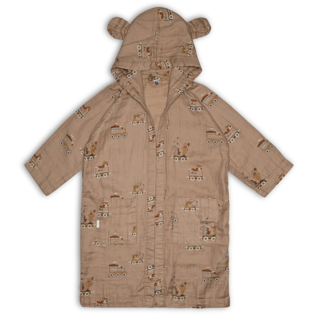 nuuroo Erin muslin bathrobe Bathrobe Carnival train