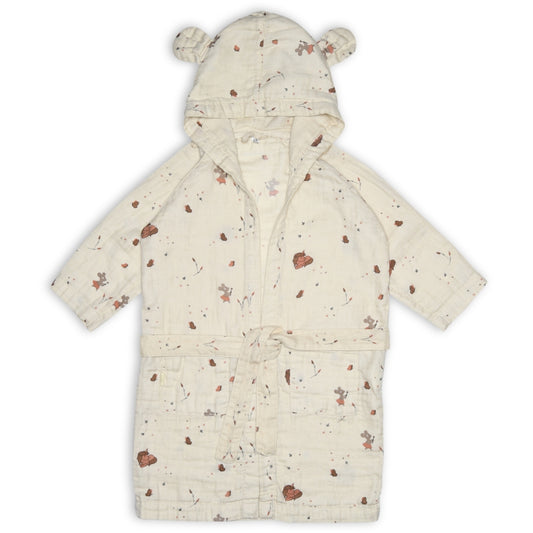 nuuroo Erin muslin bathrobe Bathrobe Cream unicorn
