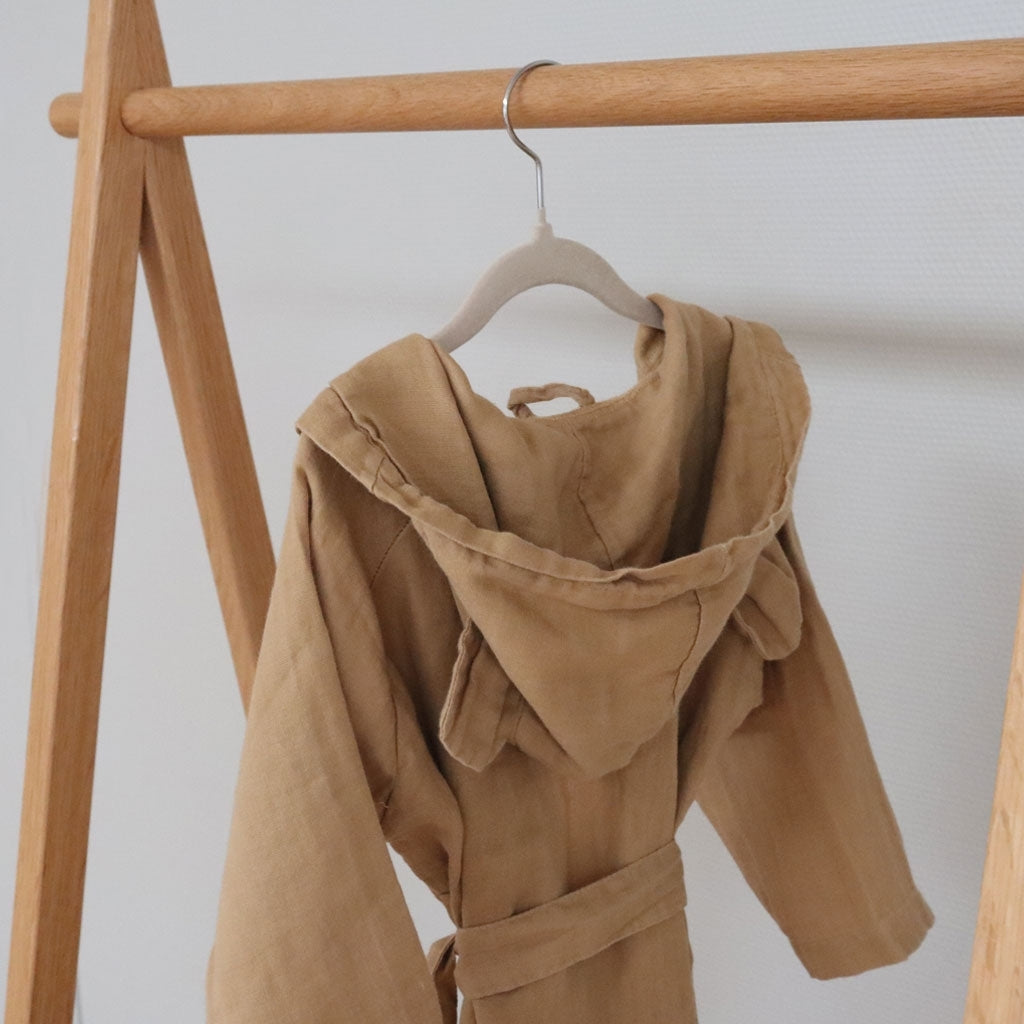 nuuroo Erin muslin bathrobe Bathrobe Iced coffee